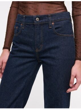 Abercrombie Mid Rise 90s Straight Jean